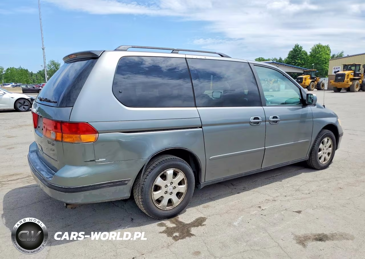 2002 Honda Odyssey Exl VIN:5FNRL18022B033966 - 3