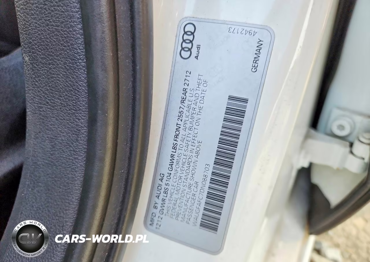 2013 Audi A6 Premium Plus VIN:WAUGFAFC7DN088703 - 12