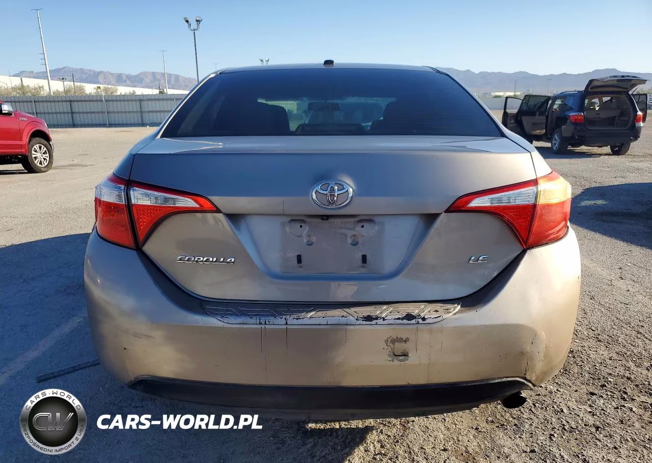 2016 Toyota Corolla Le Plus VIN:5YFBURHE4GP367596 - 6