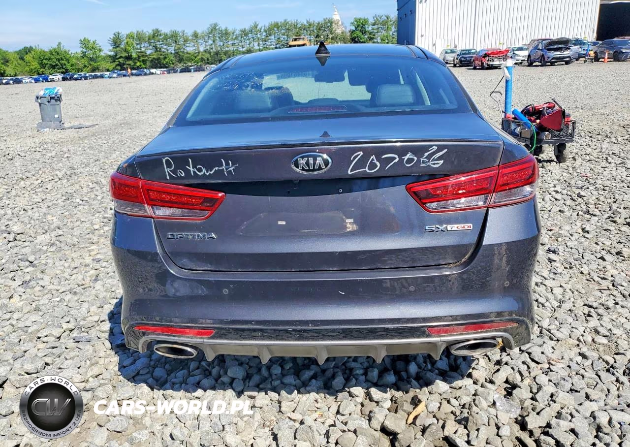 2016 Kia Optima Sx VIN:5XXGW4L23GG073342 - 6