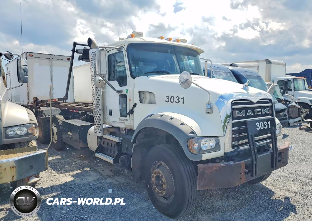 2013 Mack Gu713 Roll-Off Container Truck – zdjęcie 1 z 10