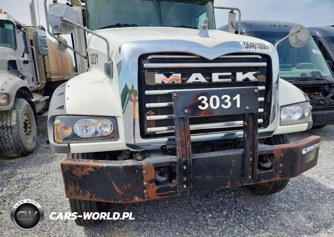 2013 Mack Gu713 Roll-Off Container Truck VIN:1M2AX04C7DM014251 - 9