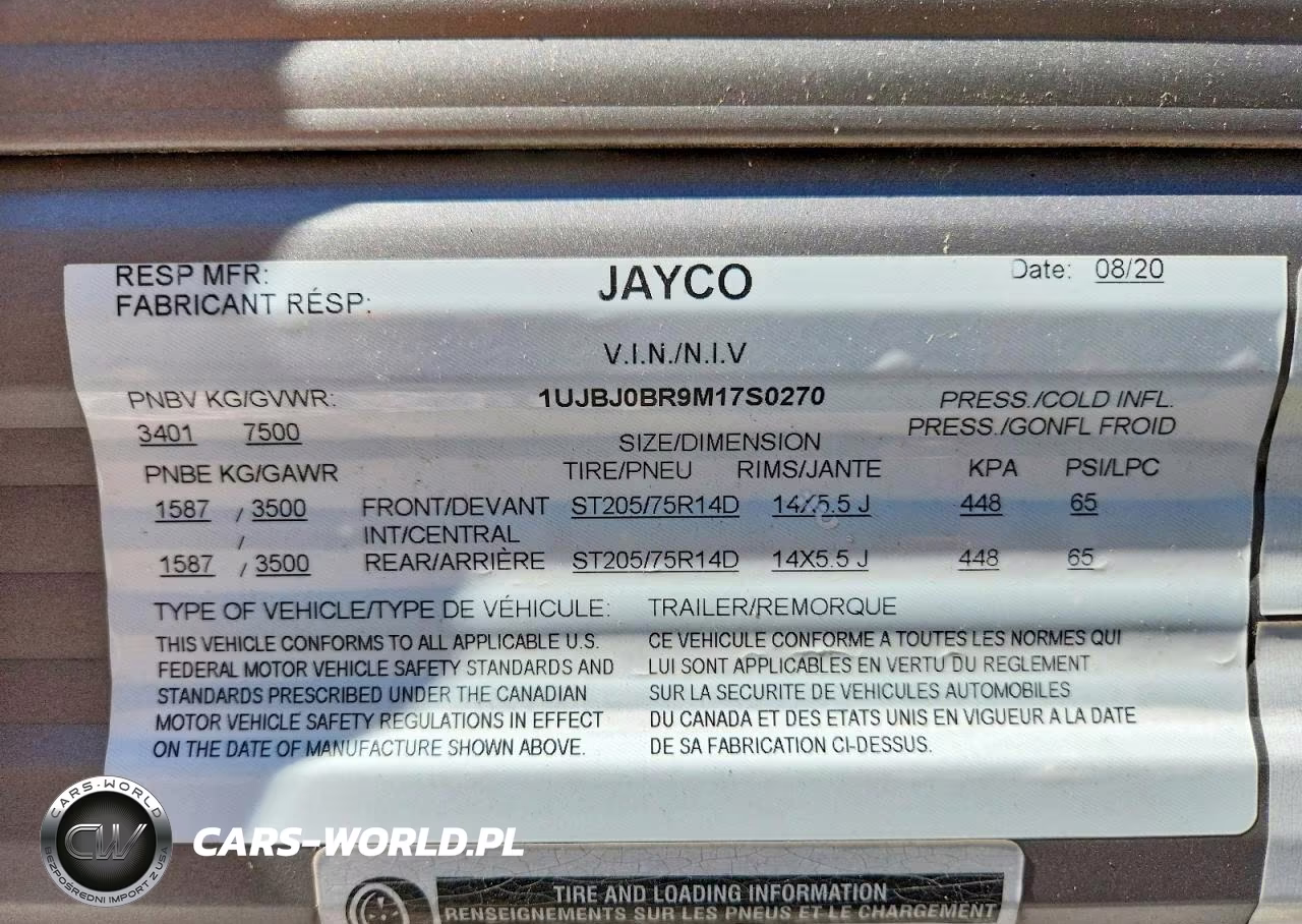 2021 Jayco Jay Flight Camper VIN:1UJBJ0BR9M17S0270 - 10