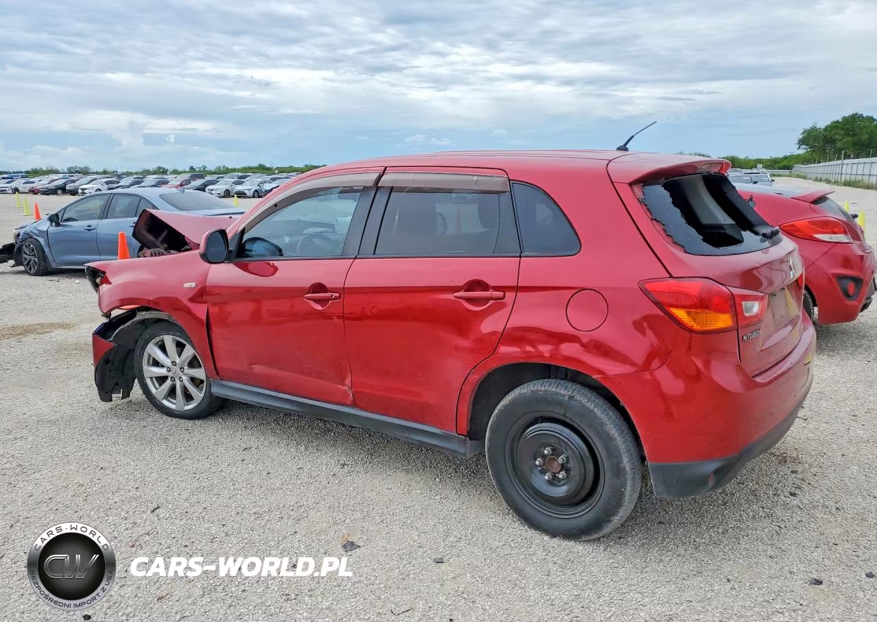 2015 Mitsubishi Outlander Sport Es VIN:4A4AP3AU4FE021182 - 2