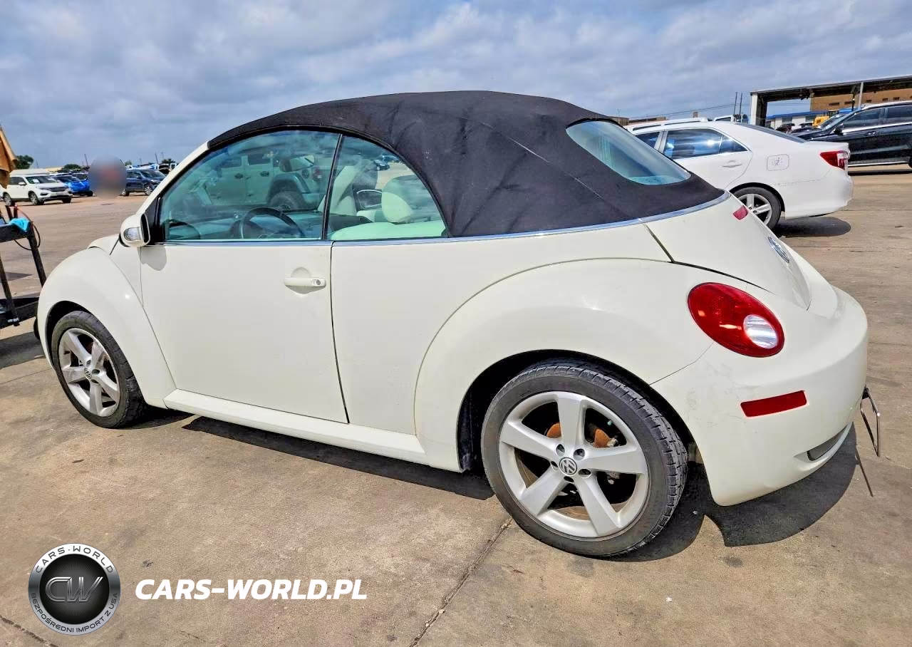 2007 Volkswagen New Beetle Triple White VIN:3VWFG31Y97M423420 - 2