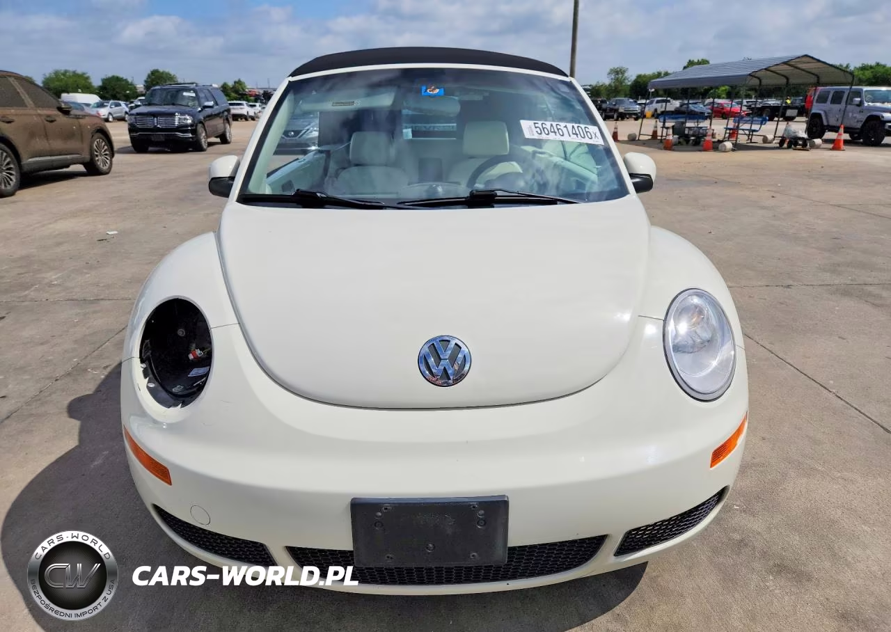 2007 Volkswagen New Beetle Triple White VIN:3VWFG31Y97M423420 - 5