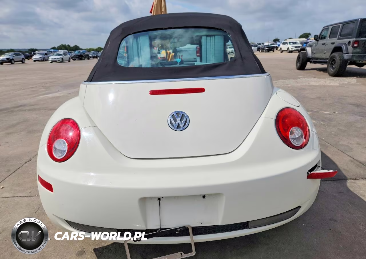 2007 Volkswagen New Beetle Triple White VIN:3VWFG31Y97M423420 - 6