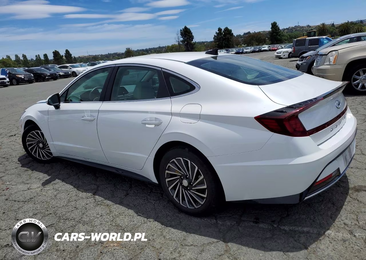 2021 Hyundai Sonata Hybrid Sel VIN:KMHL34JJ7MA027761 - 2