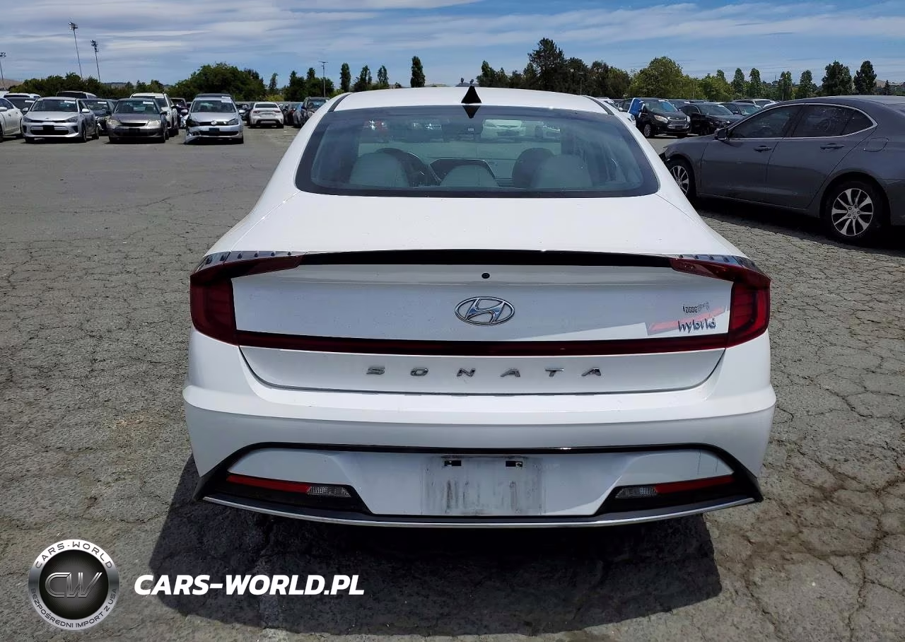 2021 Hyundai Sonata Hybrid Sel VIN:KMHL34JJ7MA027761 - 6