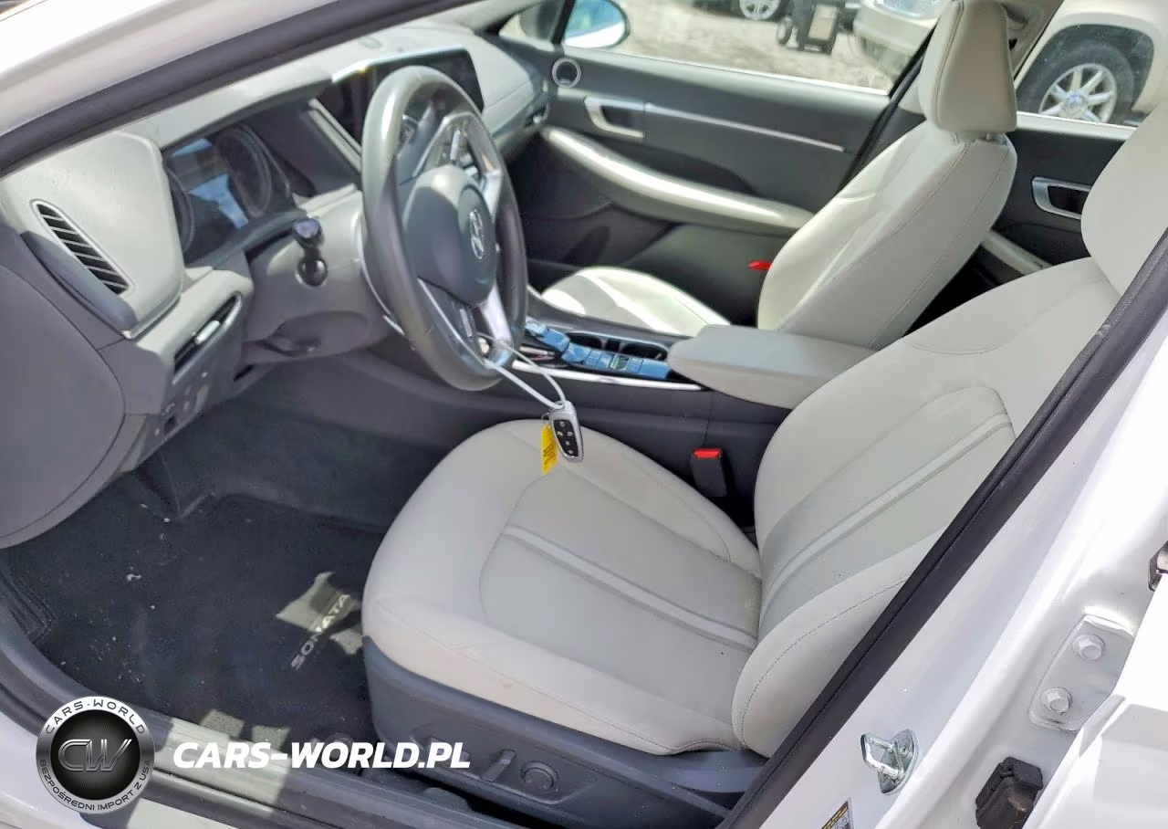 2021 Hyundai Sonata Hybrid Sel VIN:KMHL34JJ7MA027761 - 7