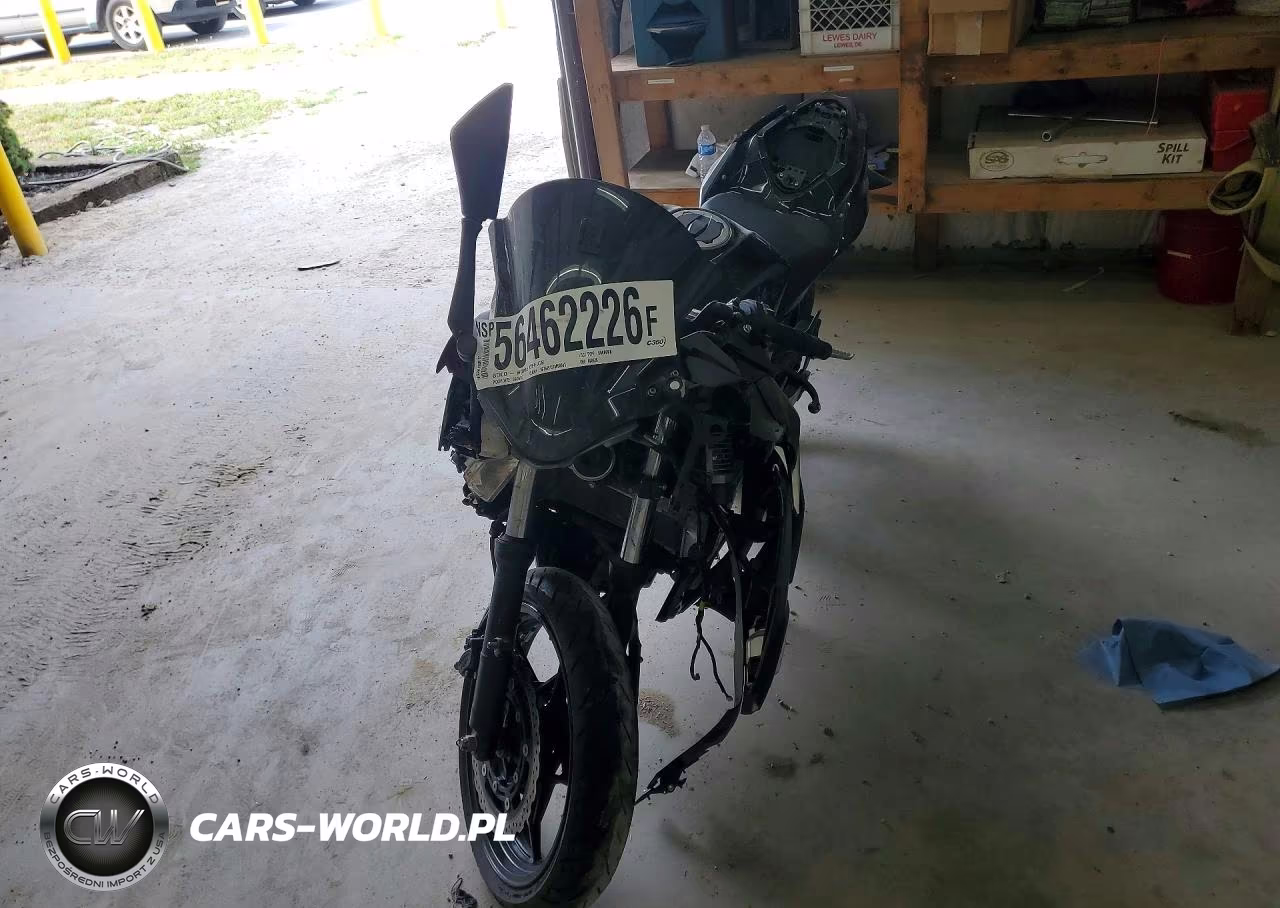2018 Kawasaki Ex400 VIN:JKAEXKH14JDA08636 - 2