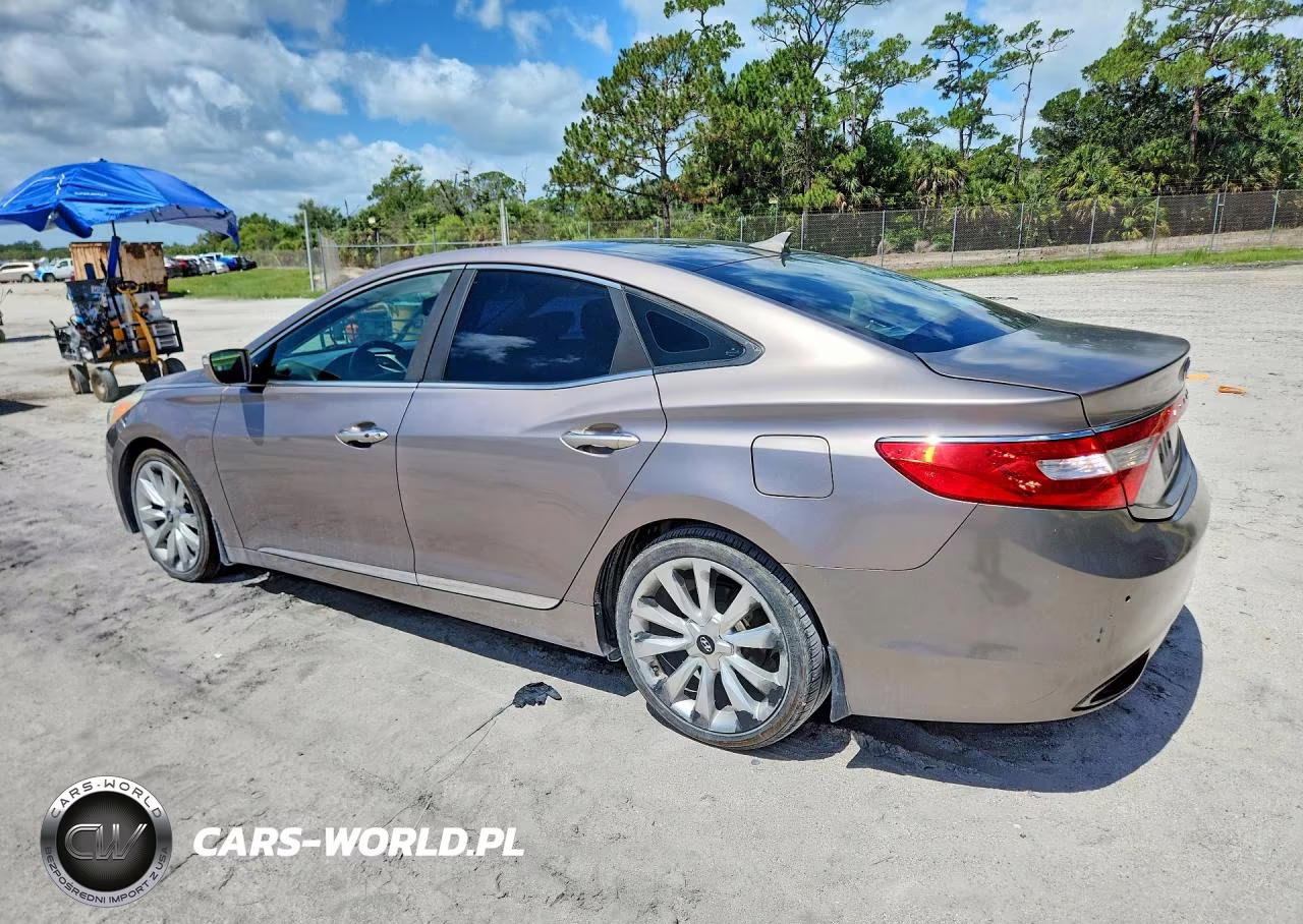 2013 Hyundai Azera Base VIN:KMHFH4JG9DA232999 - 2