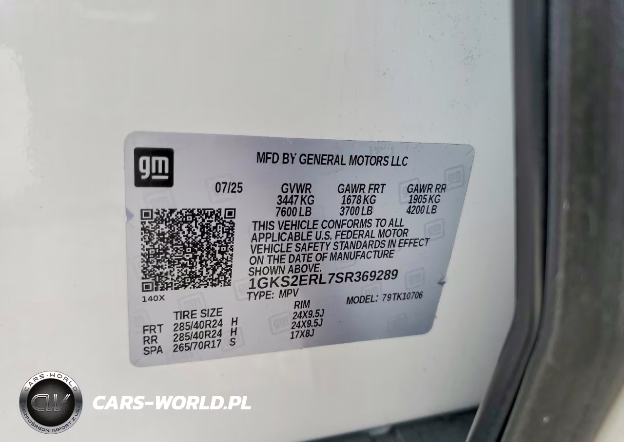 2025 GMC Yukon Denali Ultimate VIN:1GKS2ERL7SR369289 - 13