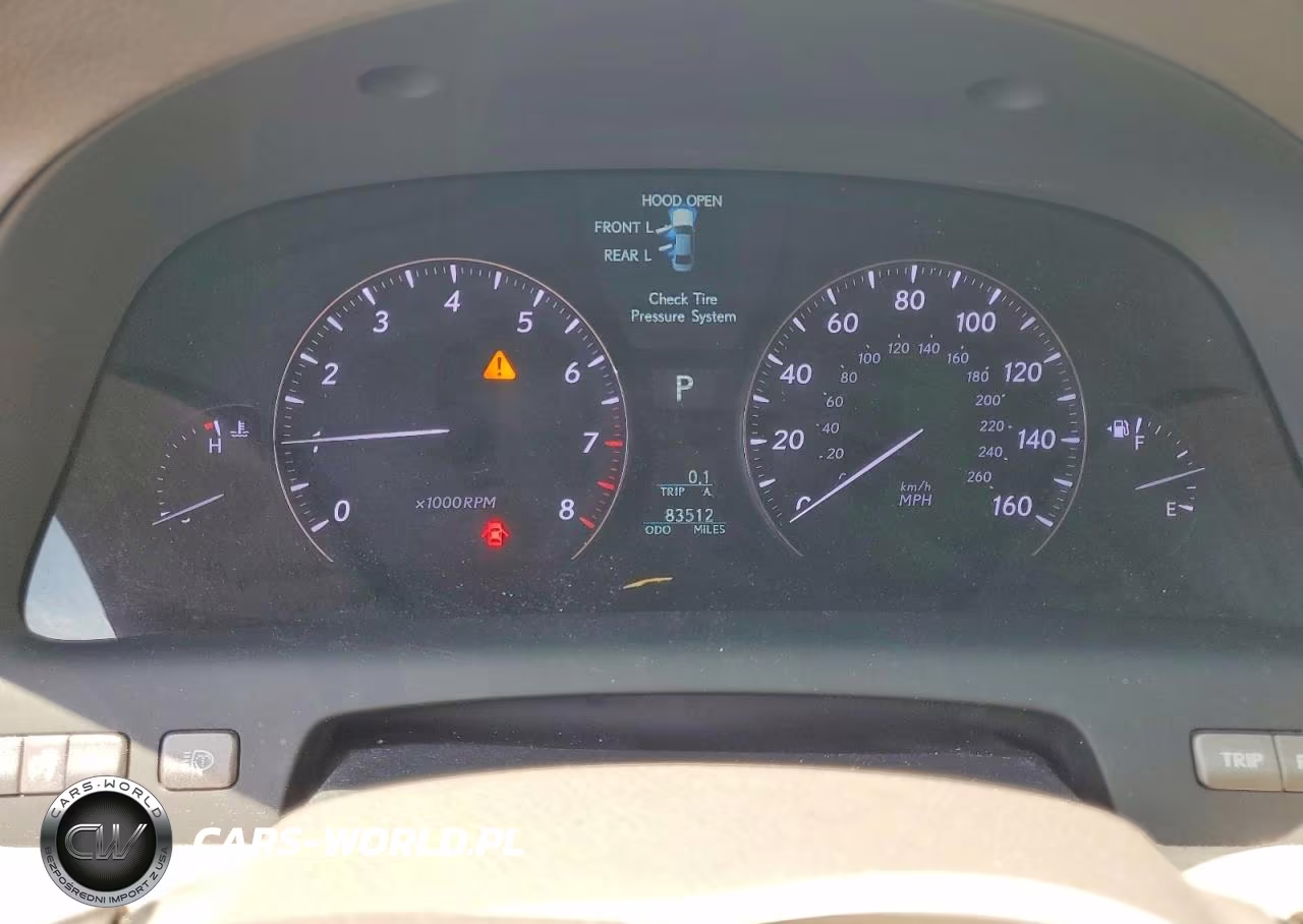 2008 Lexus Ls 460 Base VIN:JTHBL46FX85072467 - 9