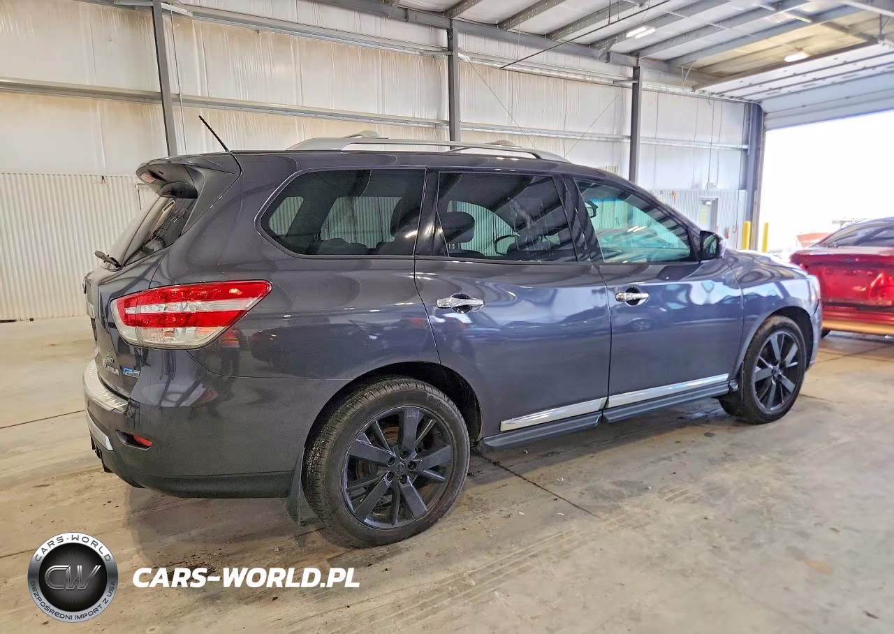 2014 Nissan Pathfinder Hybrid Sv VIN:5N1CR2MM2EC636433 - 3