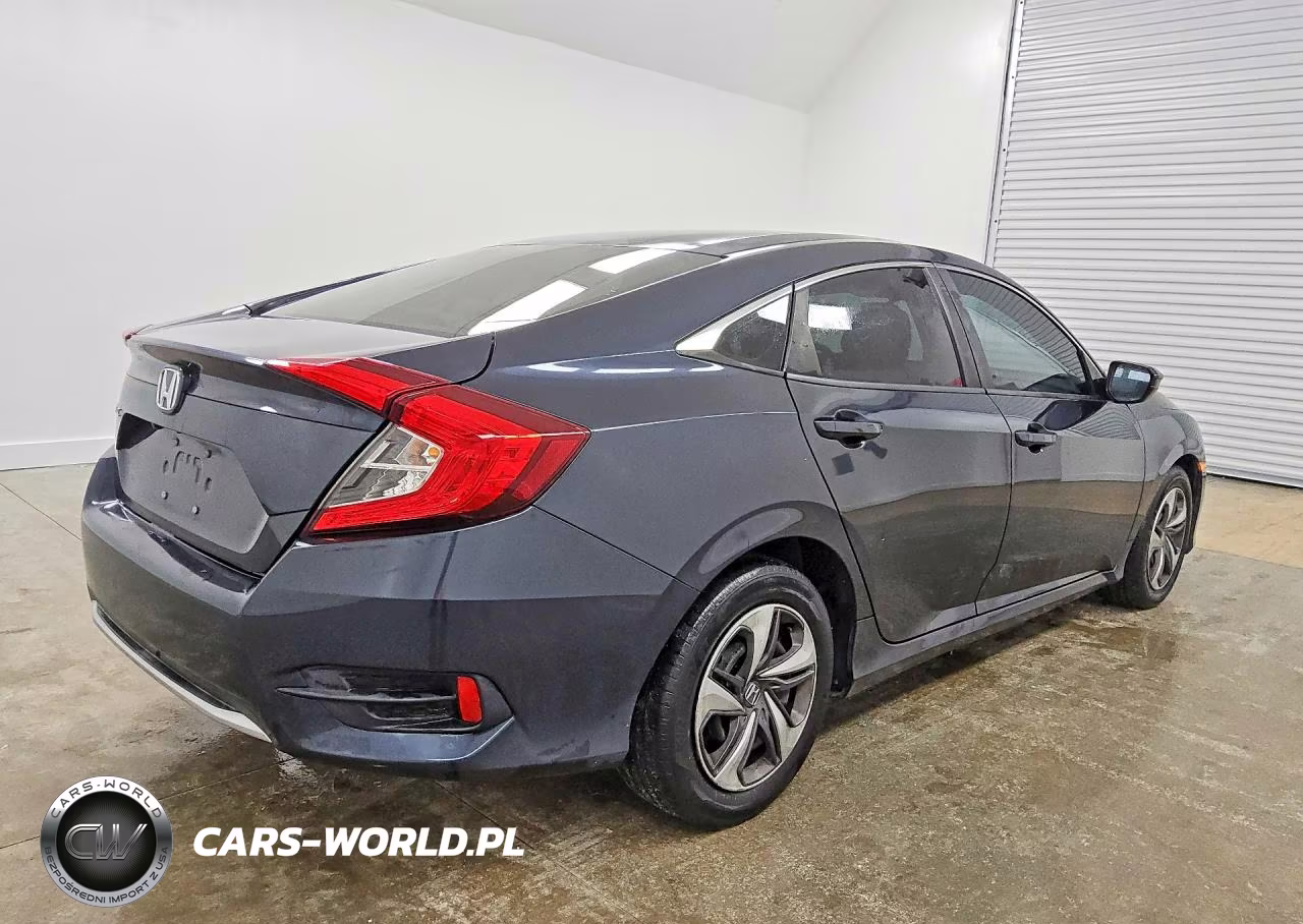 2019 Honda Civic Lx VIN:2HGFC2F61KH578407 - 3