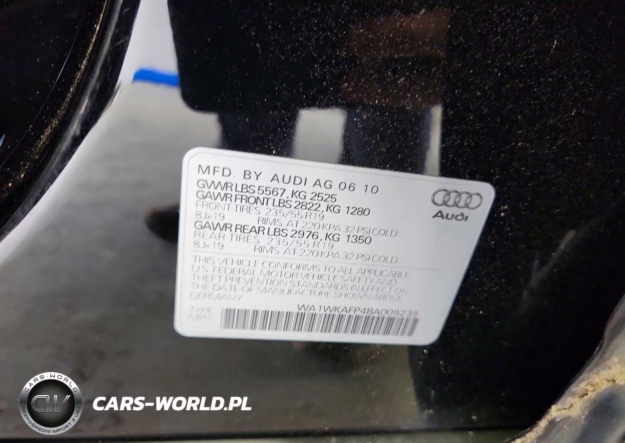 2011 Audi Q5 Prestige VIN:WA1WKAFP4BA009239 - 14