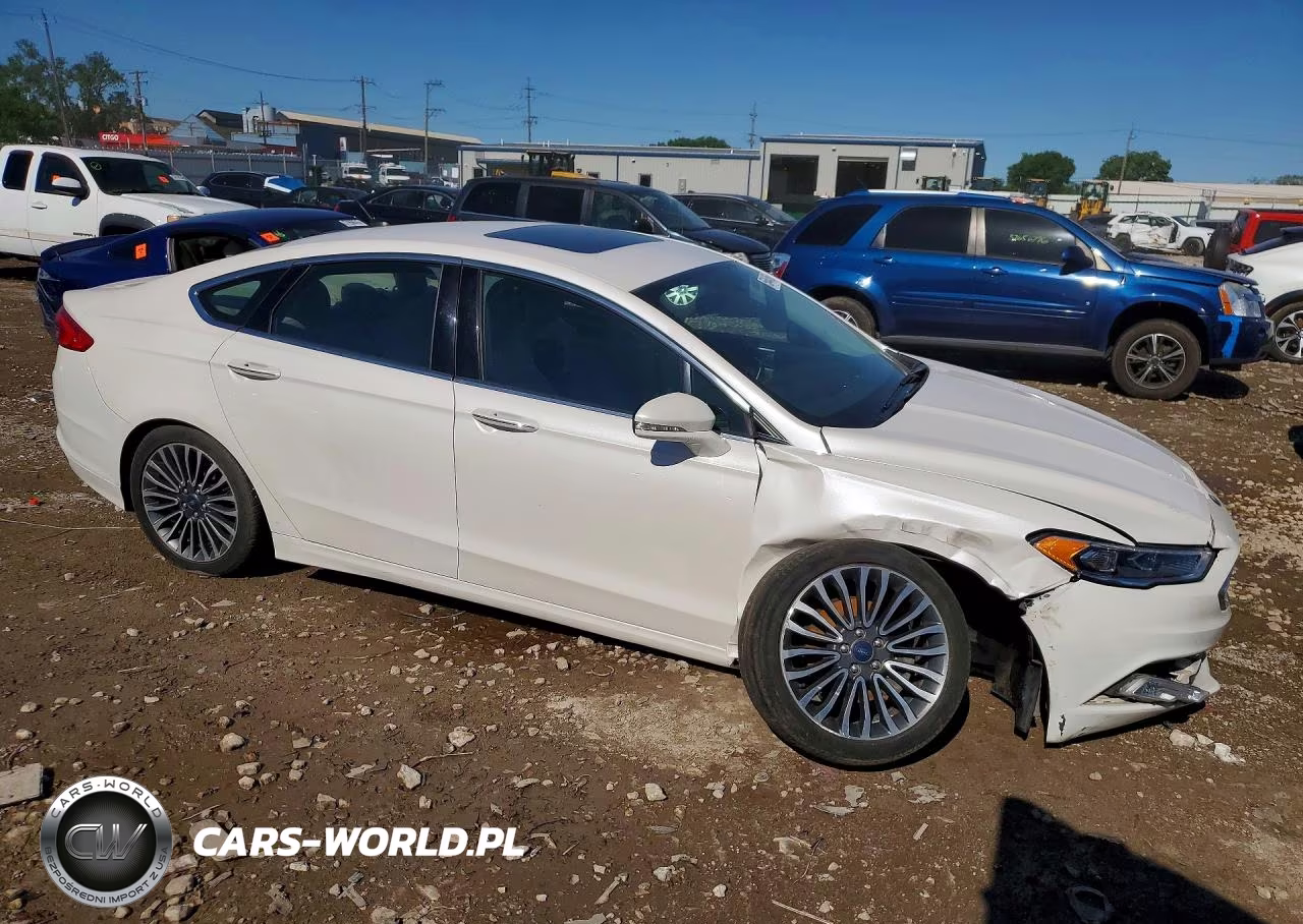 2017 Ford Fusion Se VIN:3FA6P0H96HR187710 - 4