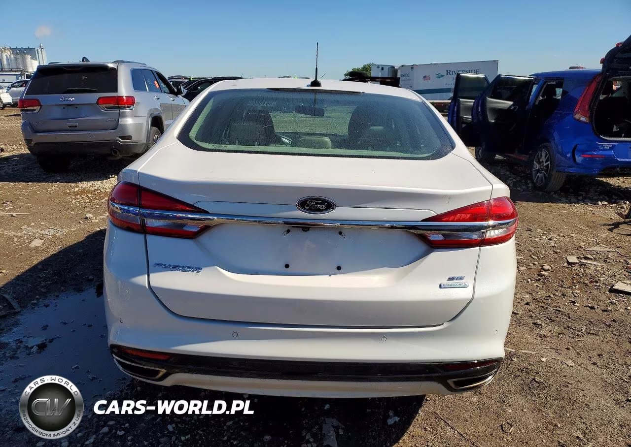 2017 Ford Fusion Se VIN:3FA6P0H96HR187710 - 6