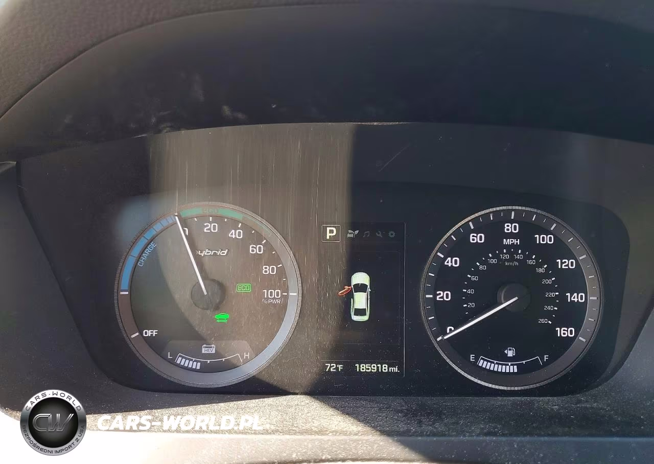 2016 Hyundai Sonata Hybrid Se VIN:KMHE24L15GA016917 - 9
