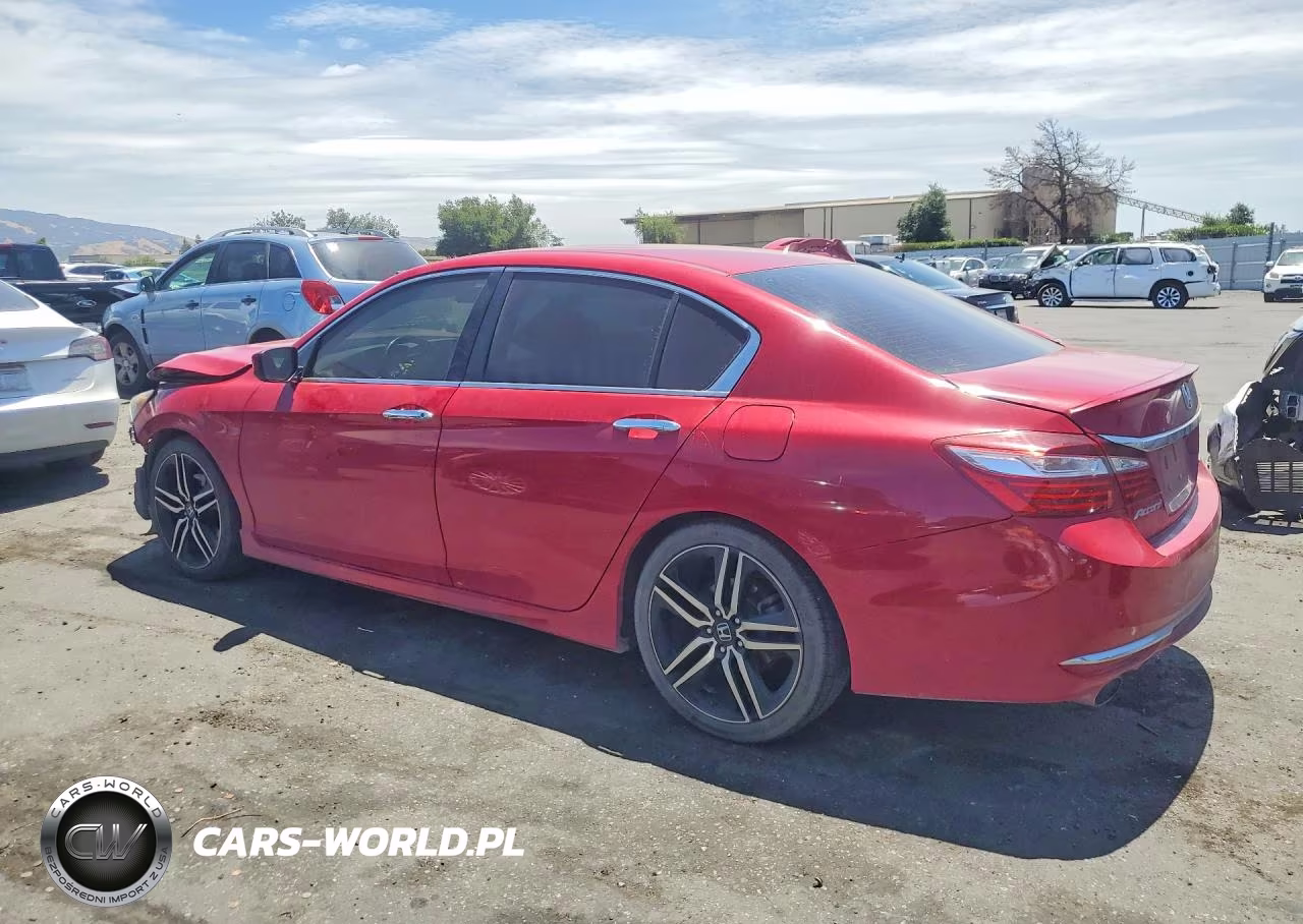 2016 Honda Accord Sport VIN:1HGCR2F5XGA166596 - 2
