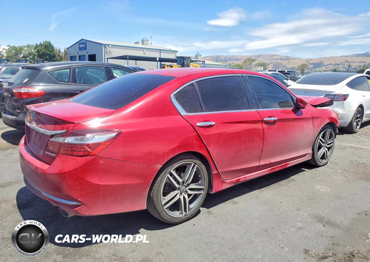 2016 Honda Accord Sport VIN:1HGCR2F5XGA166596 - 3