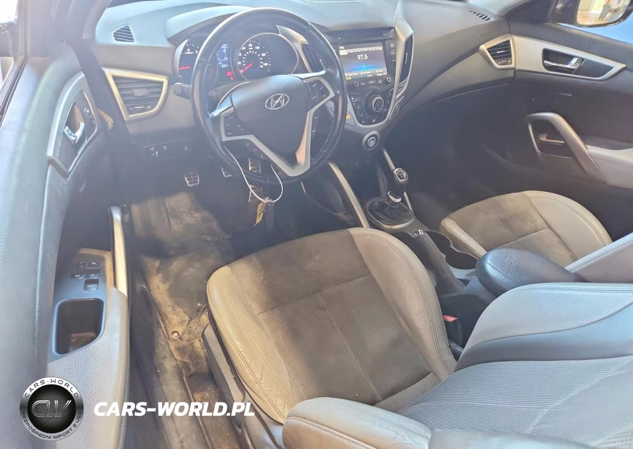 2014 Hyundai Veloster Base VIN:KMHTC6AD0EU197143 - 8