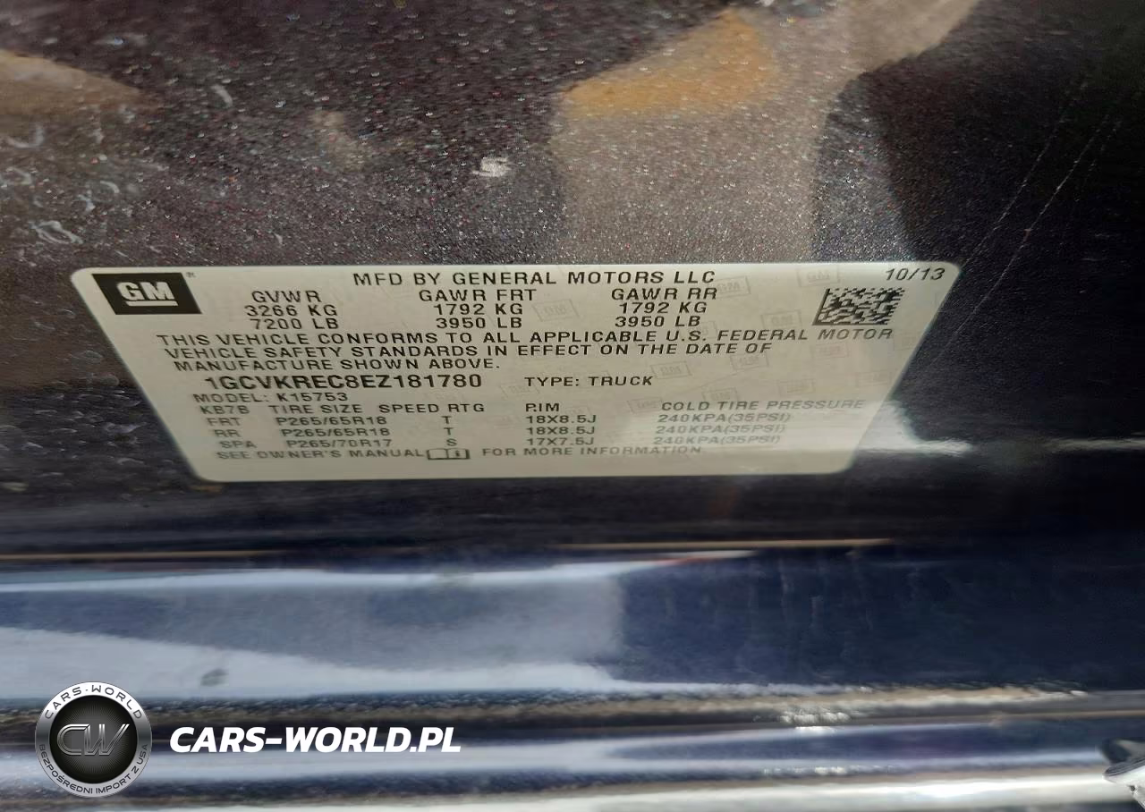 2014 Chevrolet Silverado K1500 Lt VIN:1GCVKREC8EZ181780 - 12