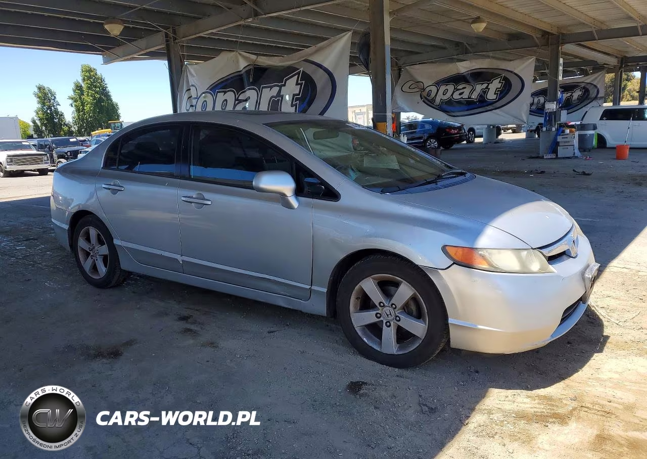 2006 Honda Civic Ex VIN:JHMFA16886S005498 - 4