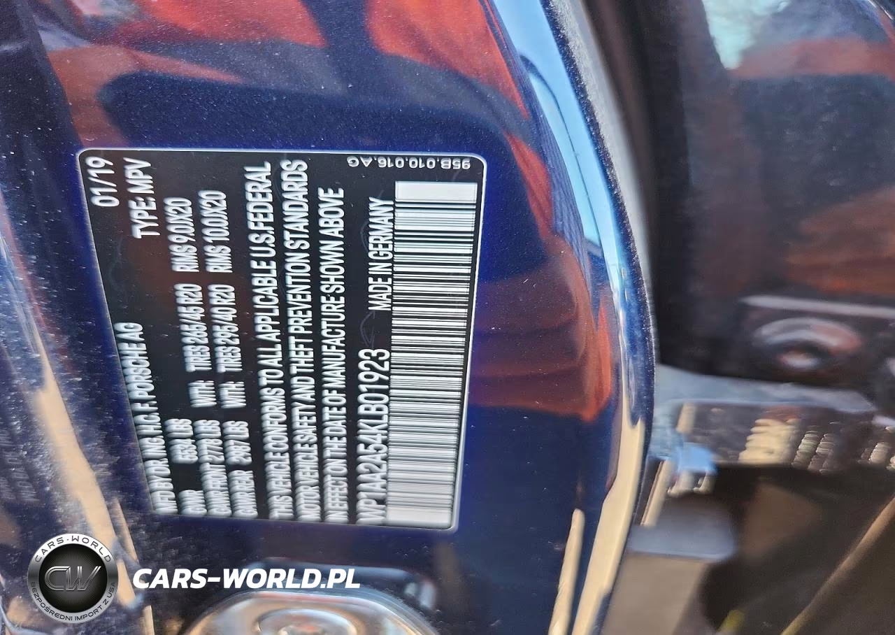 2019 Porsche Macan VIN:WP1AA2A54KLB01923 - 12