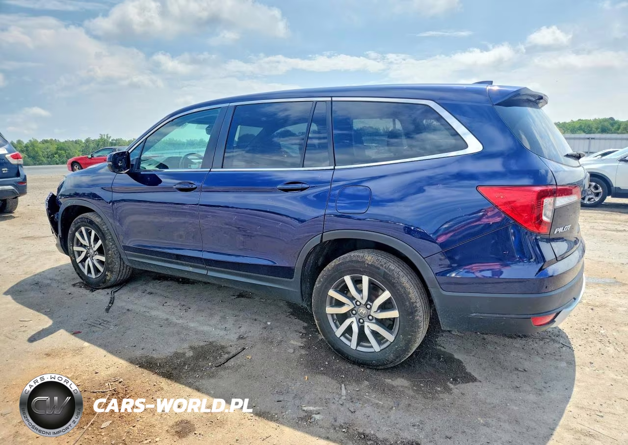 2019 Honda Pilot Exl VIN:5FNYF6H48KB048913 - 2