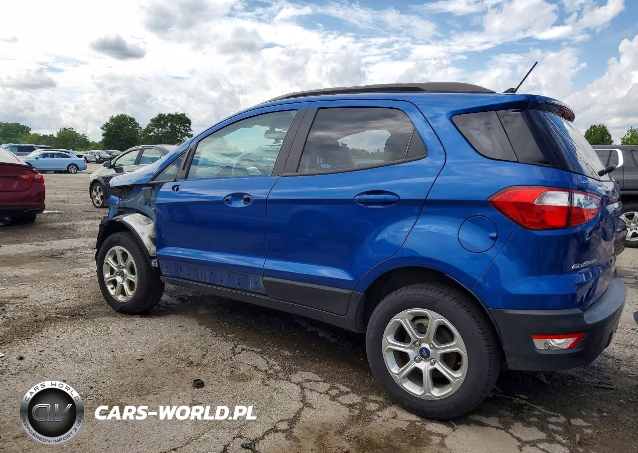 2021 Ford Ecosport Se VIN:MAJ6S3GL7MC409029 - 2