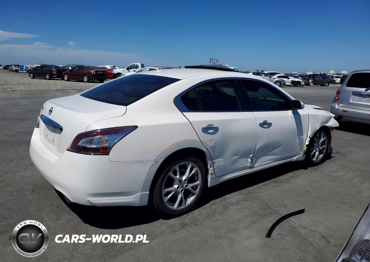 2012 Nissan Maxima 3.5 S VIN:1N4AA5AP9CC861535 - 3