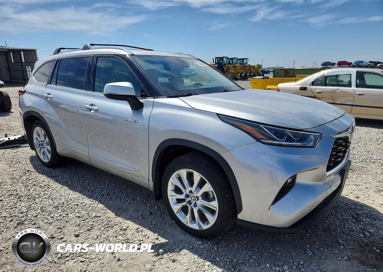 2021 Toyota Highlander Hybrid Limited VIN:5TDDBRCH5MS047321 - 4