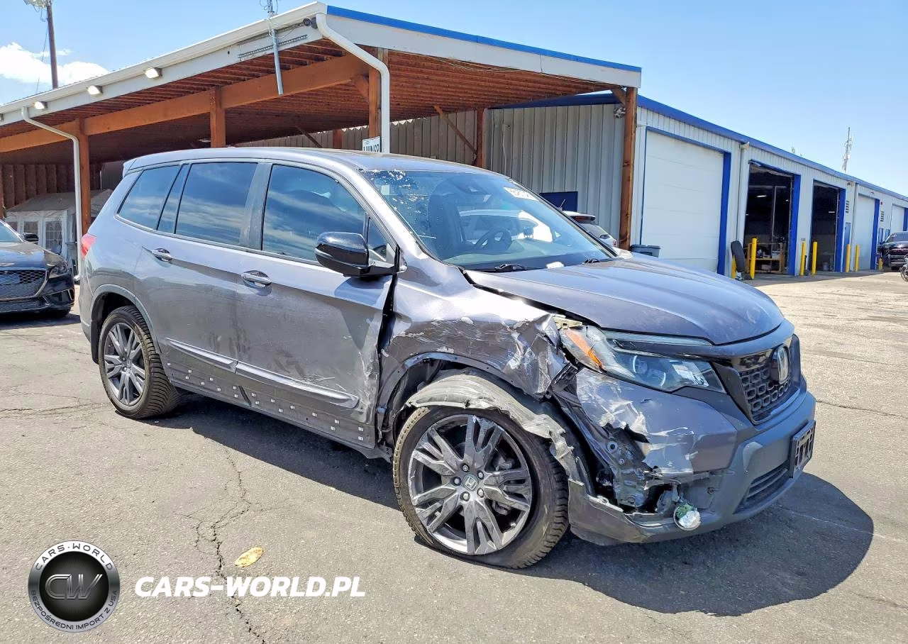 2021 Honda Passport Exl VIN:5FNYF8H55MB034510 - 4