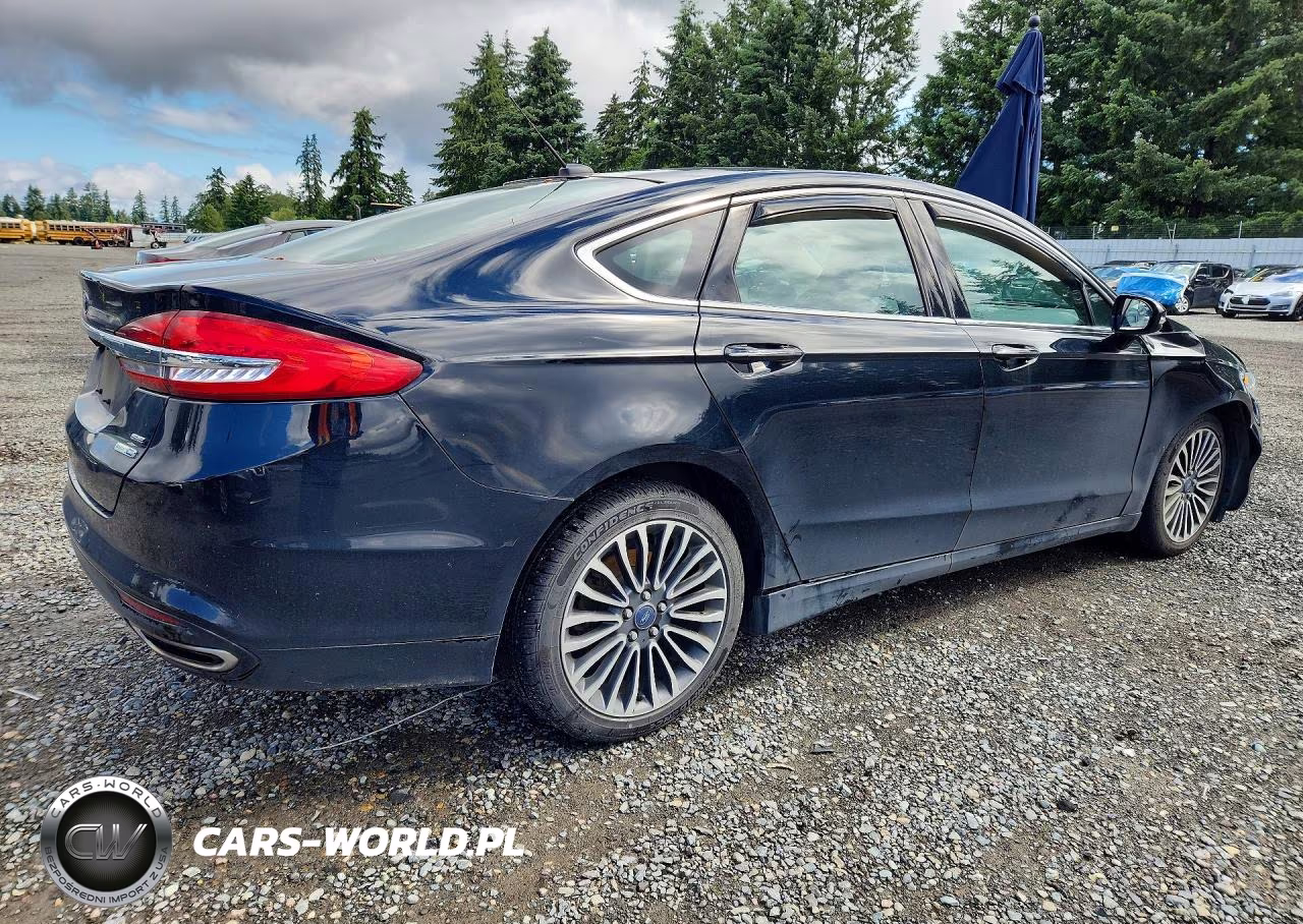 2017 Ford Fusion Se VIN:3FA6P0T91HR137076 - 3