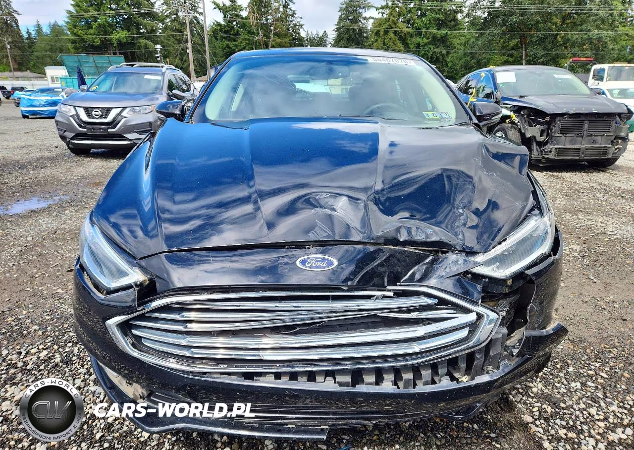 2017 Ford Fusion Se VIN:3FA6P0T91HR137076 - 5