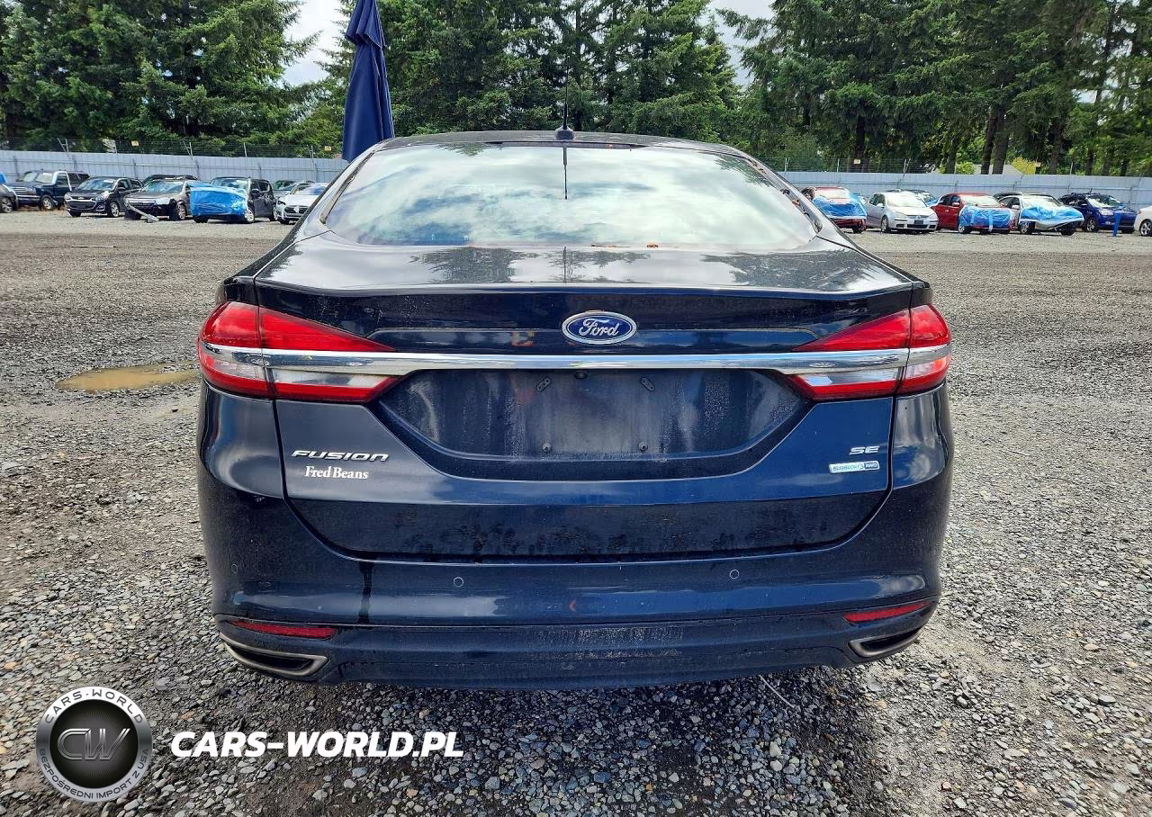2017 Ford Fusion Se VIN:3FA6P0T91HR137076 - 6