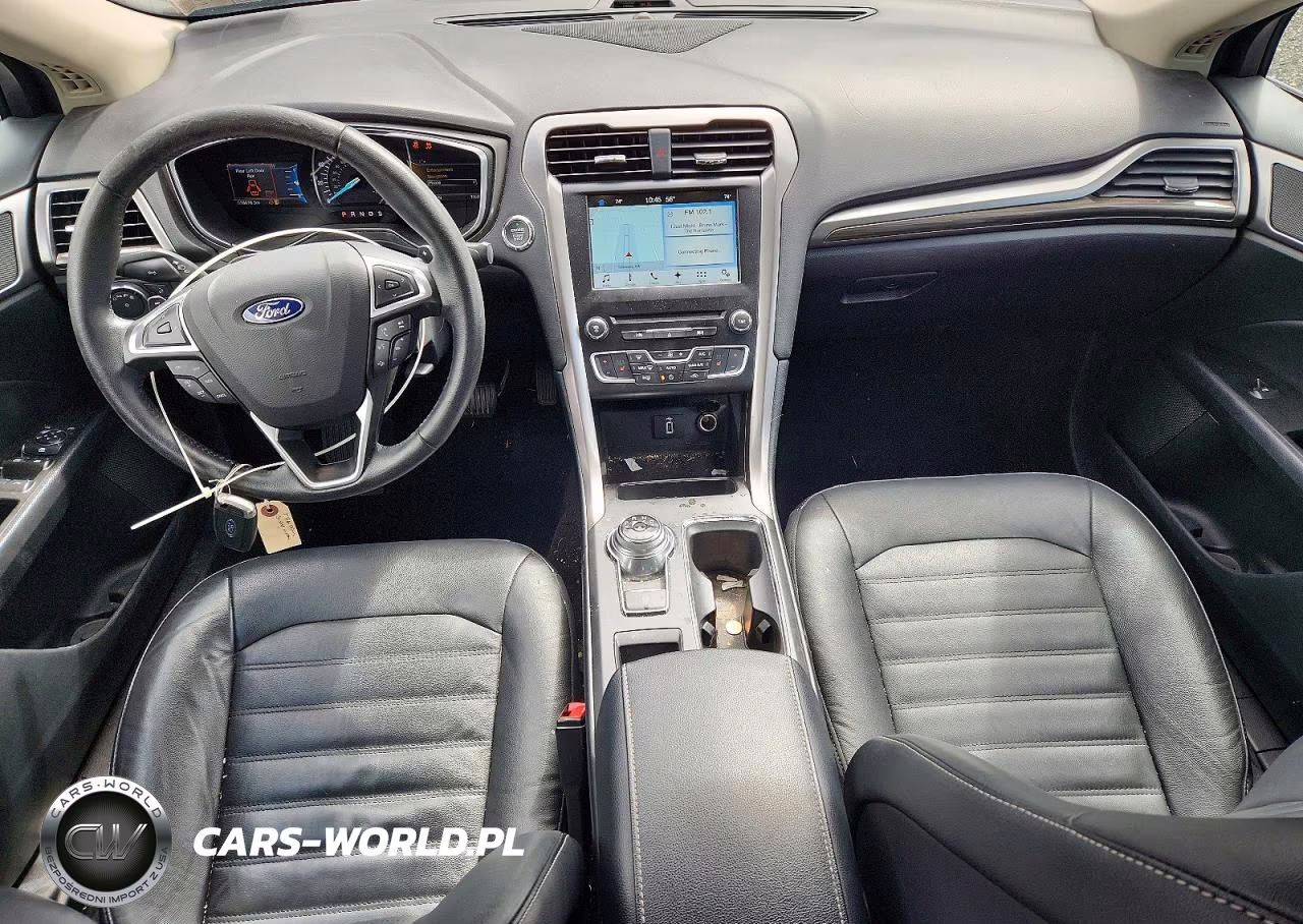 2017 Ford Fusion Se VIN:3FA6P0T91HR137076 - 8