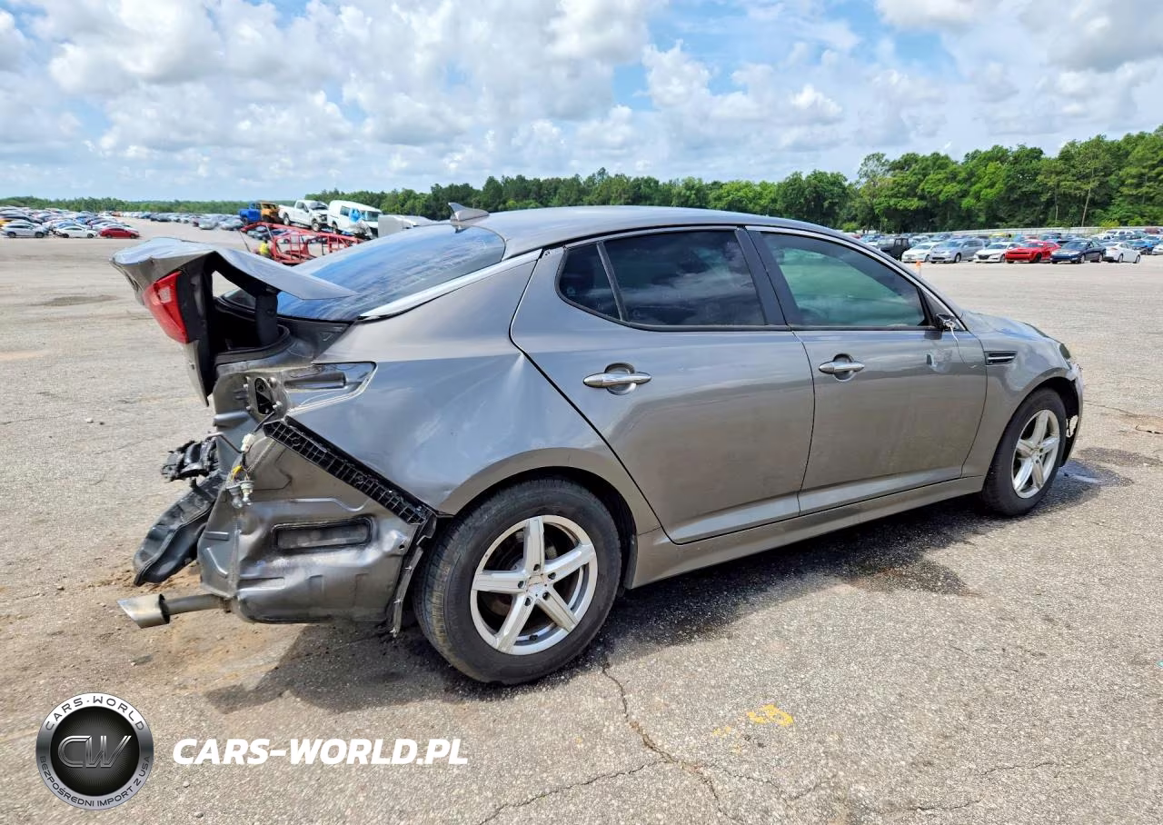 2014 Kia Optima Lx VIN:5XXGM4A79EG308215 - 3