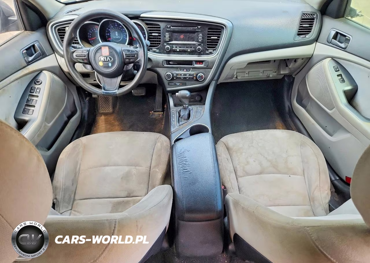 2014 Kia Optima Lx VIN:5XXGM4A79EG308215 - 8