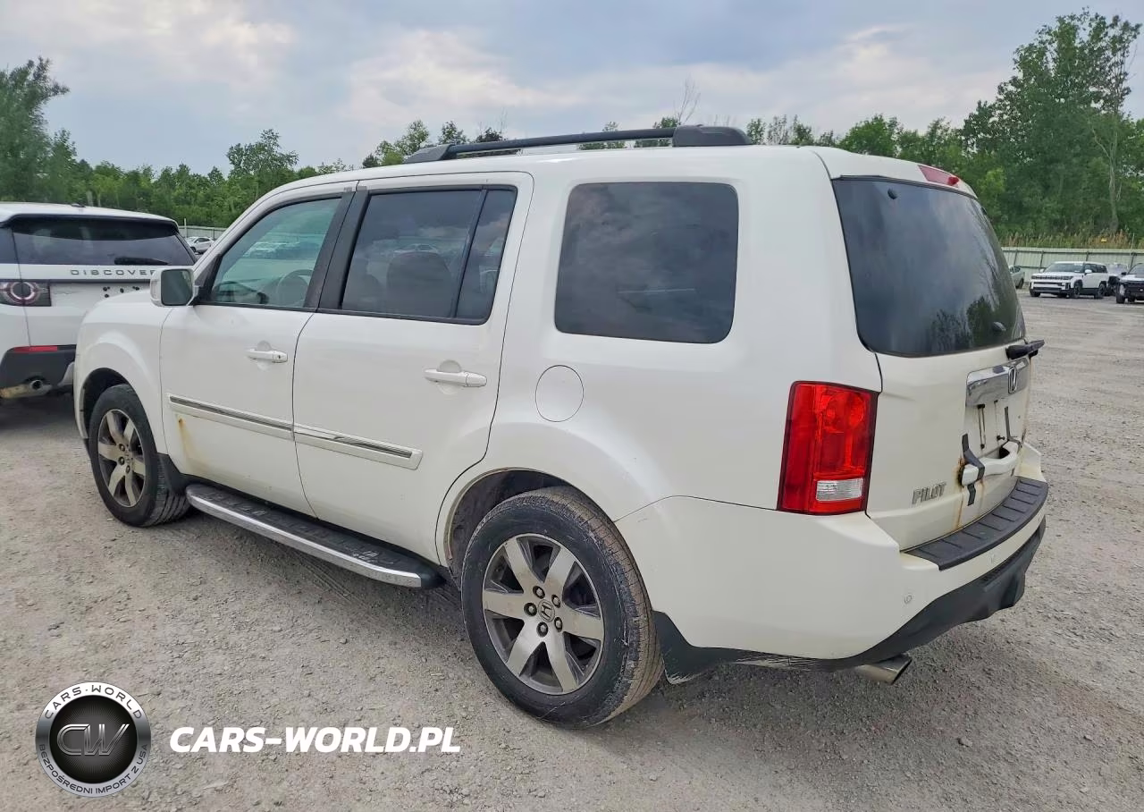 2013 Honda Pilot Touring VIN:5FNYF4H92DB045881 - 2