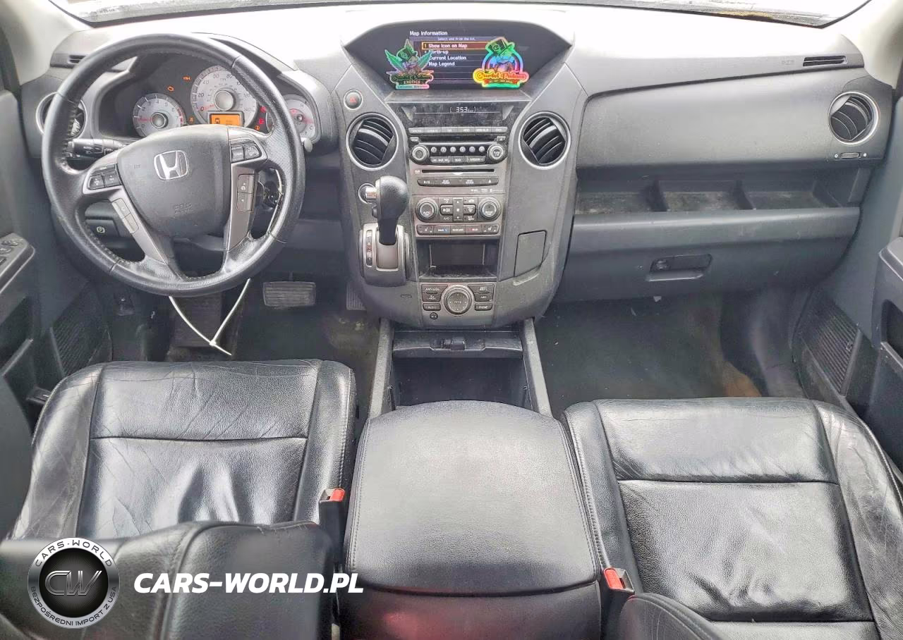 2013 Honda Pilot Touring VIN:5FNYF4H92DB045881 - 8