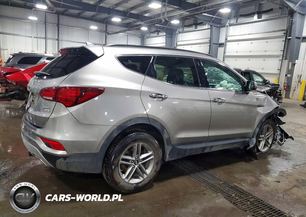 2018 Hyundai Santa Fe Sport 2.4L VIN:5XYZUDLB8JG536996 - 3