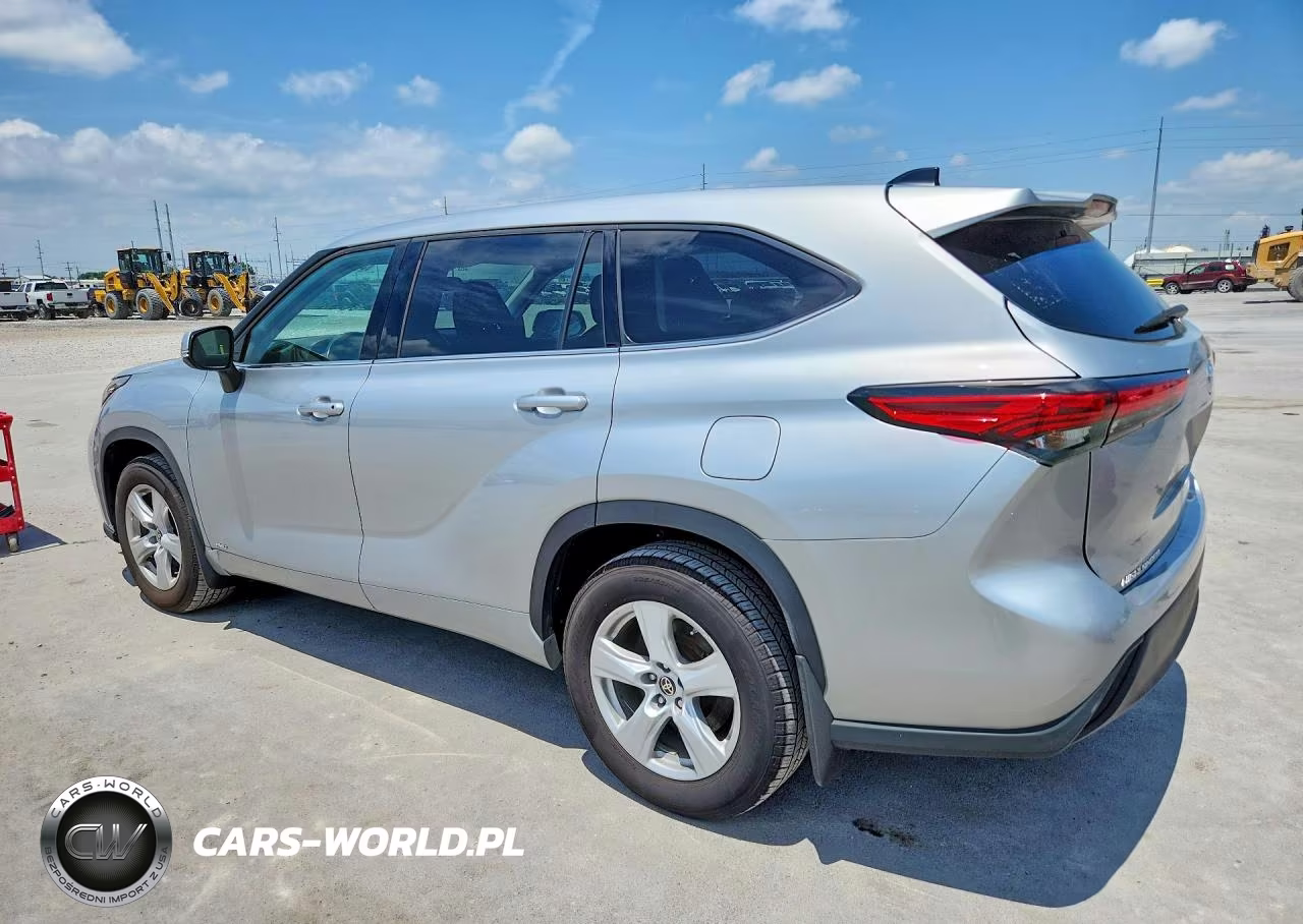 2022 Toyota Highlander Hybrid Le VIN:5TDBBRCH9NS555235 - 2