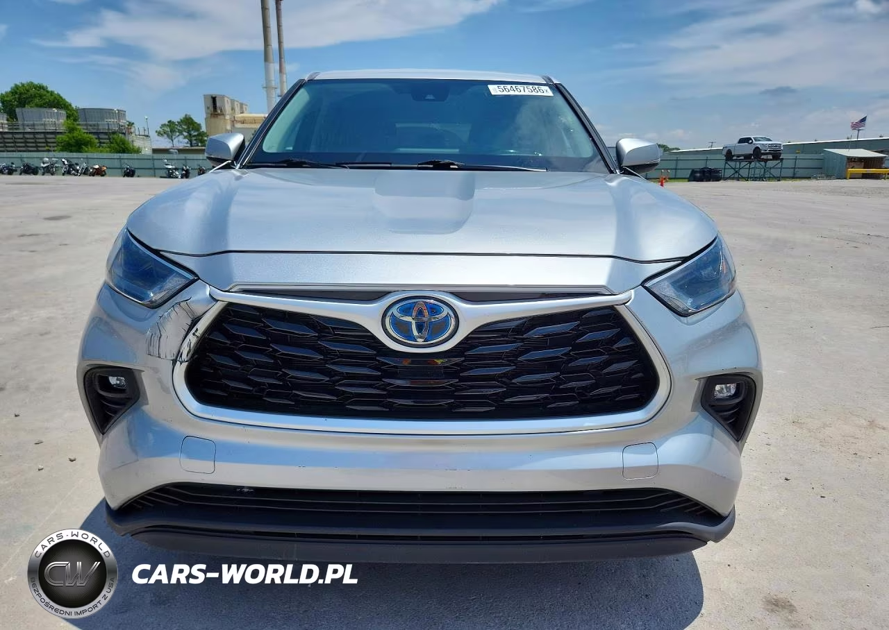 2022 Toyota Highlander Hybrid Le VIN:5TDBBRCH9NS555235 - 5