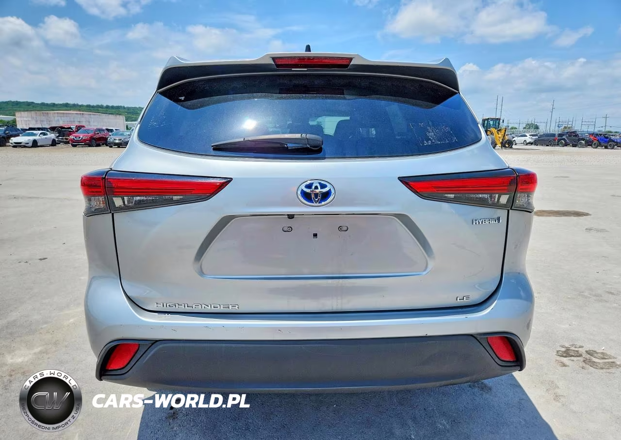 2022 Toyota Highlander Hybrid Le VIN:5TDBBRCH9NS555235 - 6