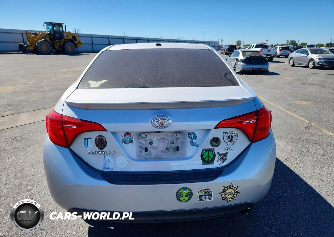 2017 Toyota Corolla Se VIN:5YFBURHE5HP601973 - 6
