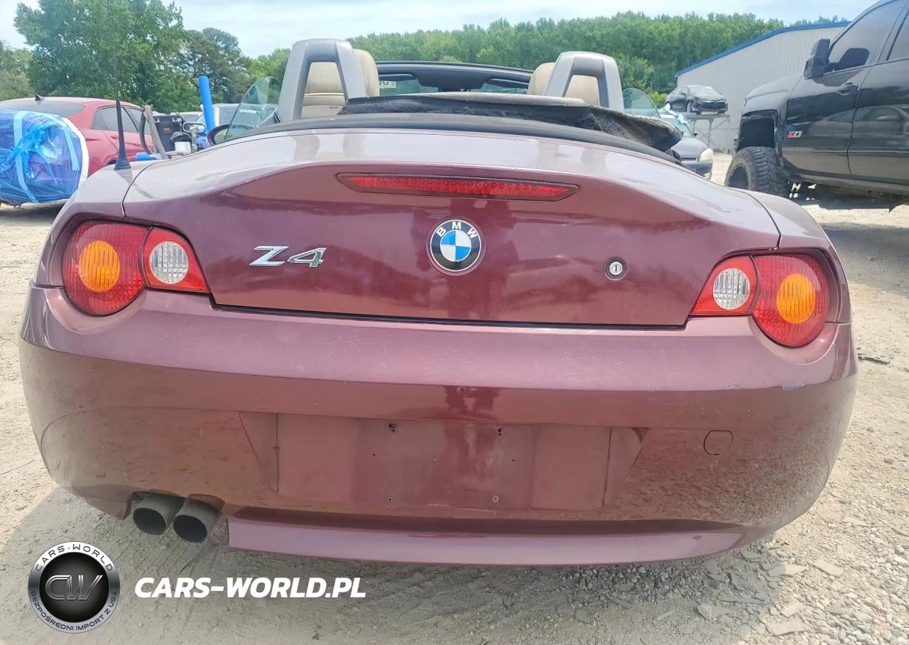 2004 BMW Z4 3.0 VIN:4USBT53404LU06189 - 6