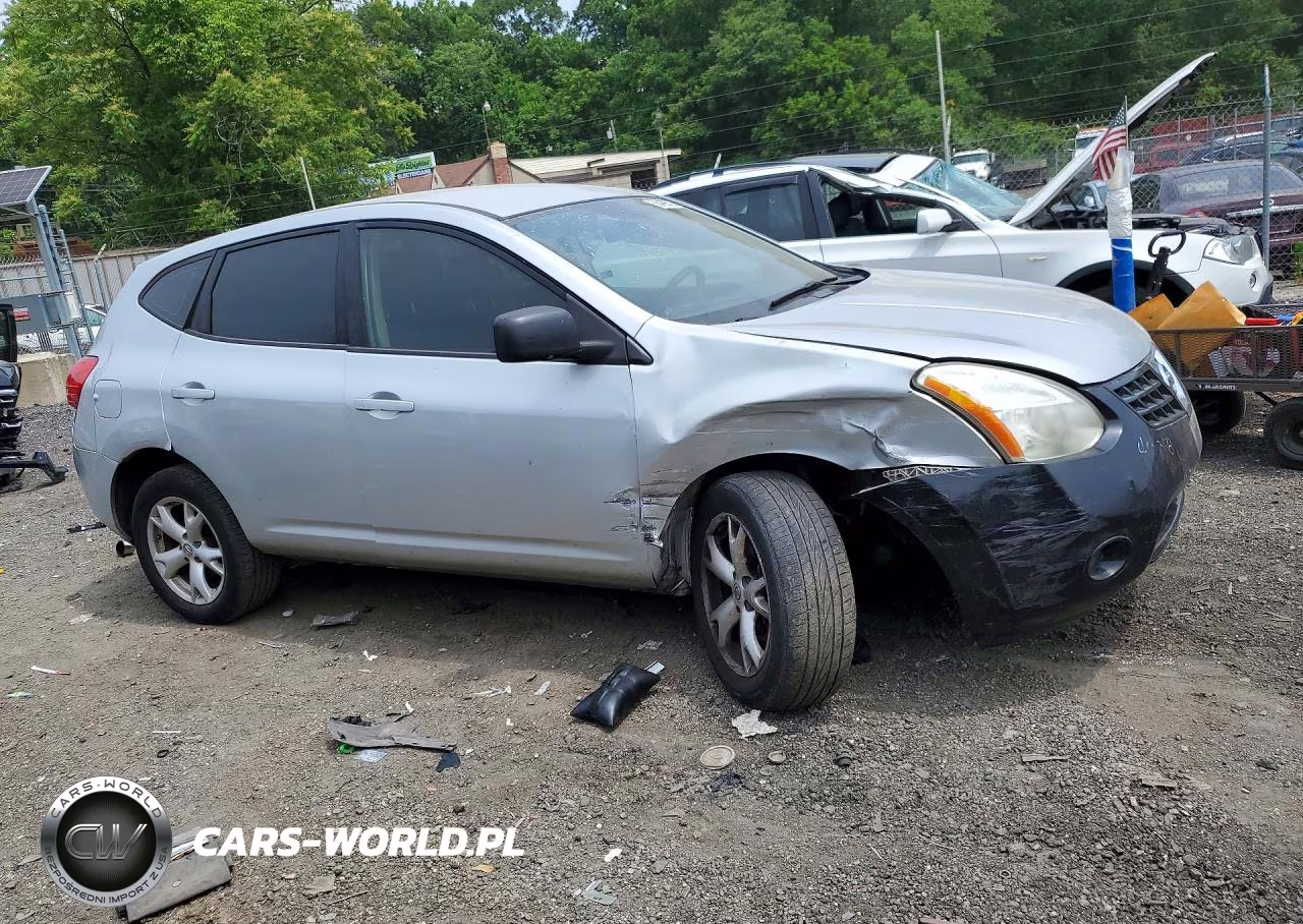 2008 Nissan Rogue S VIN:JN8AS58VX8W408403 - 4